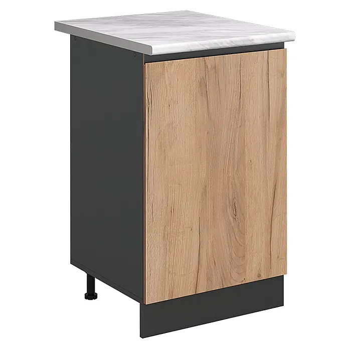 Küchenunterschrank R-Line 50 cm Goldkraft Eiche Art.-Nr. 70210 - 