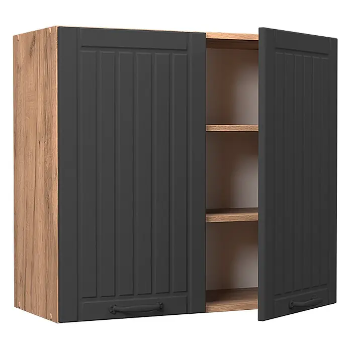 Hängeschrank Fame-Line 80 cm Dunkelgrau Art.-Nr. 62821 - 