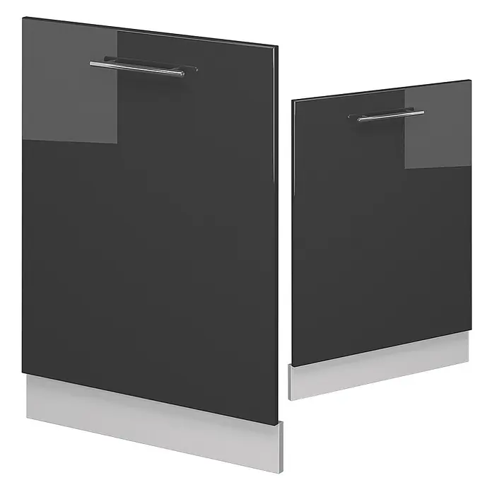 Geschirrspülblende Fame-Line 60 cm Anthrazit Hochglanz Art.-Nr. 54835 - 