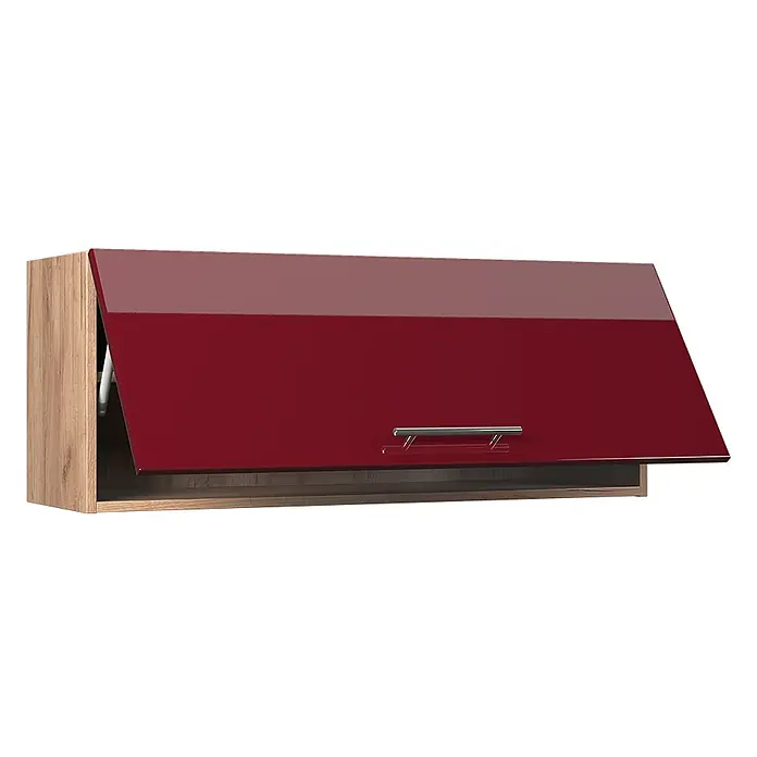 Hängeschrank Fame-Line 100 cm Bordeaux Hochglanz Art.-Nr. 61583 - 