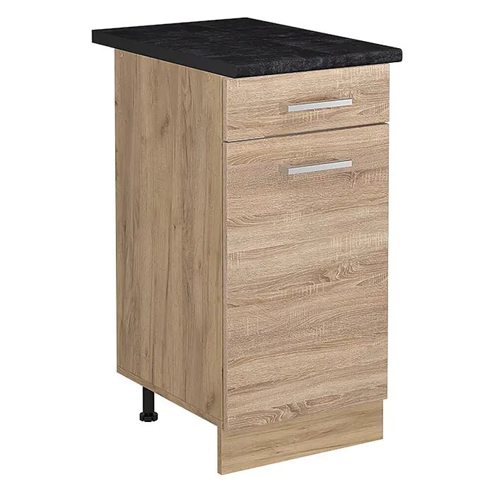 Küchenunterschrank R-Line 40 cm Sonoma Art.-Nr. 61173 - 