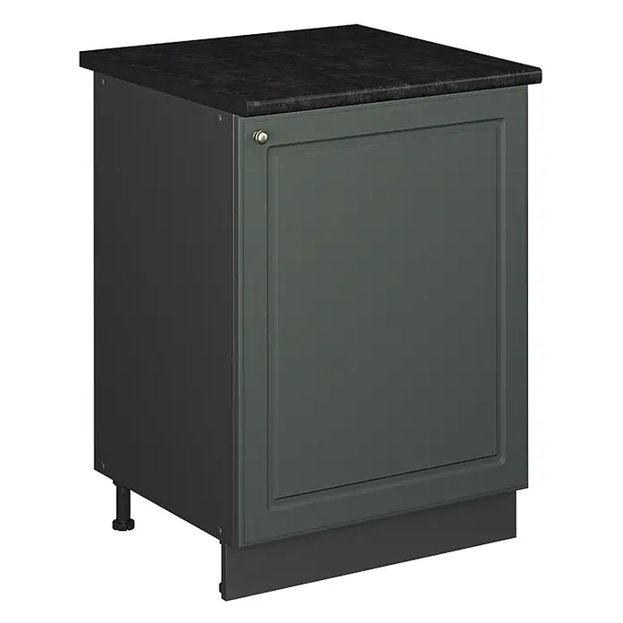 Spülenunterschrank Fame-Line 60 cm Grün-Gold Landhaus Art.-Nr. 63428 - 