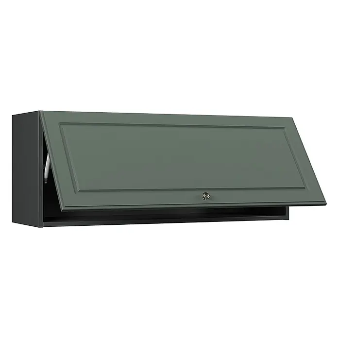 Hängeschrank Fame-Line 100 cm Grün-Gold Landhaus Art.-Nr. 61572 - 