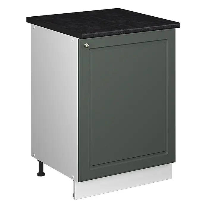 Spülenunterschrank Fame-Line 60 cm Grün-Gold Landhaus Art.-Nr. 62200 - 