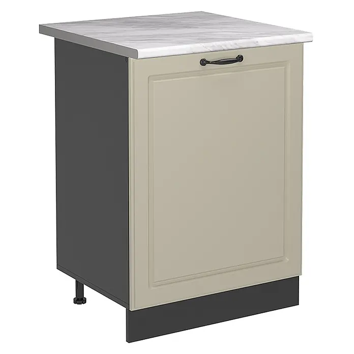 Küchenunterschrank R-Line 60 cm Sand Landhaus Art.-Nr. 72304 - 