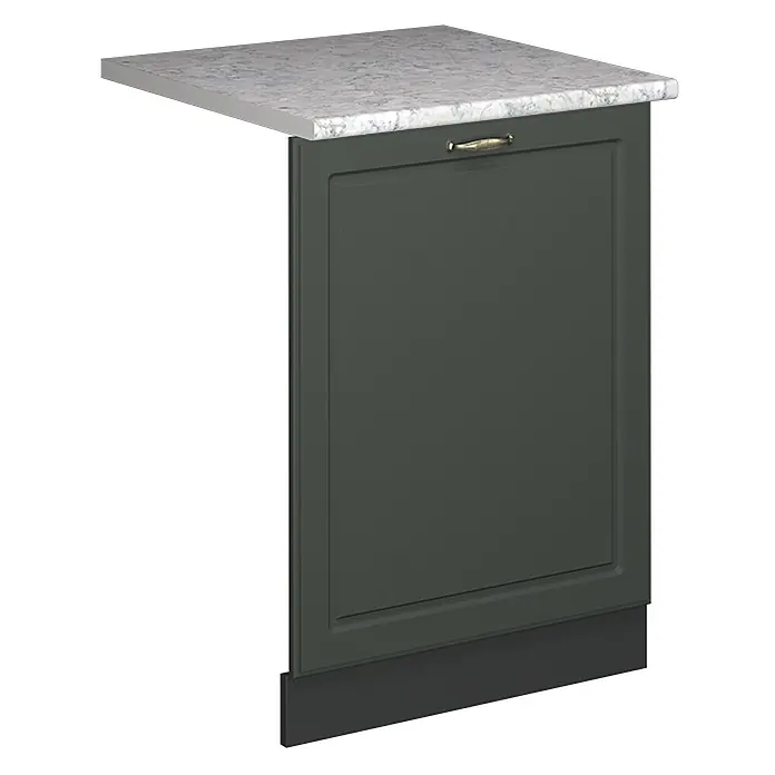 Geschirrspülblende Fame-Line 60 cm Grün-Gold Landhaus Art.-Nr. 55314 - 