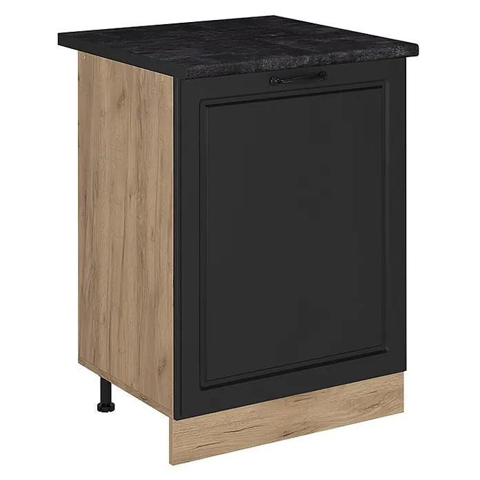 Küchenunterschrank R-Line 60 cm Anthrazit Landhaus Art.-Nr. 72179 - 