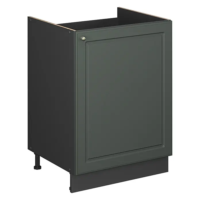 Spülenunterschrank Fame-Line 60 cm Grün-Gold Landhaus Art.-Nr. 63427 - 