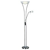 Tween Light Lámpara de suelo LED Ohio (180 cm, 24 W, Níquel mate, Blanco cálido)