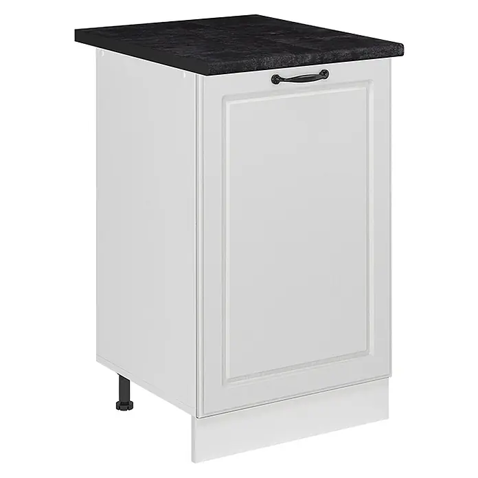 Küchenunterschrank R-Line 50 cm Weiß Landhaus Art.-Nr. 70124 - 