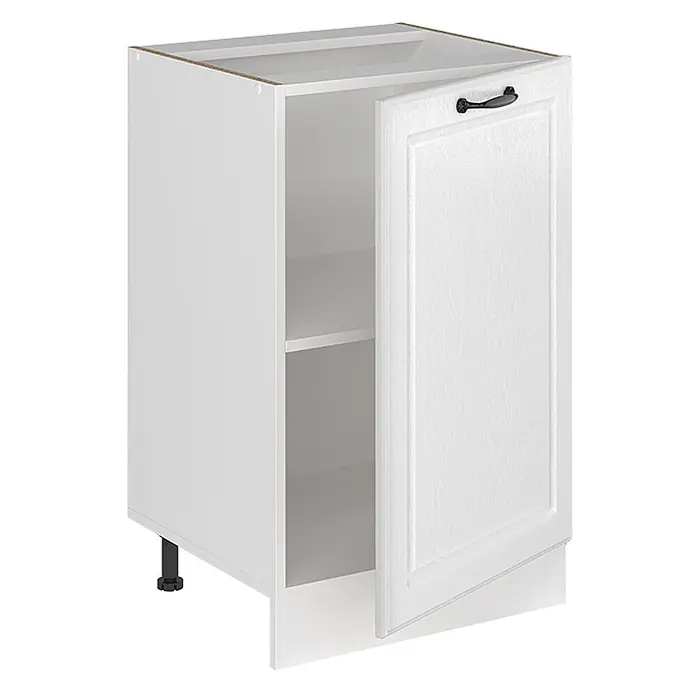 Küchenunterschrank R-Line 50 cm Weiß Landhaus Art.-Nr. 70123 - 