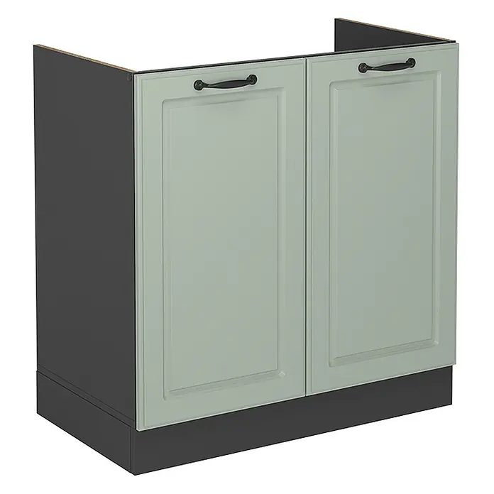 Spülenunterschrank R-Line 80 cm Mint Landhaus Art.-Nr. 71140 - 