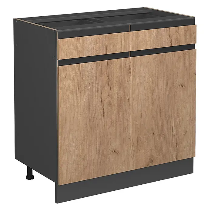 Küchenfront R-Line 79.2 cm Goldkraft Eiche Art.-Nr. 39525 - 