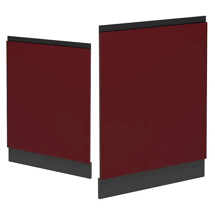 Geschirrspülblende R-Line 60 cm Rot Art.-Nr. 55117 - 