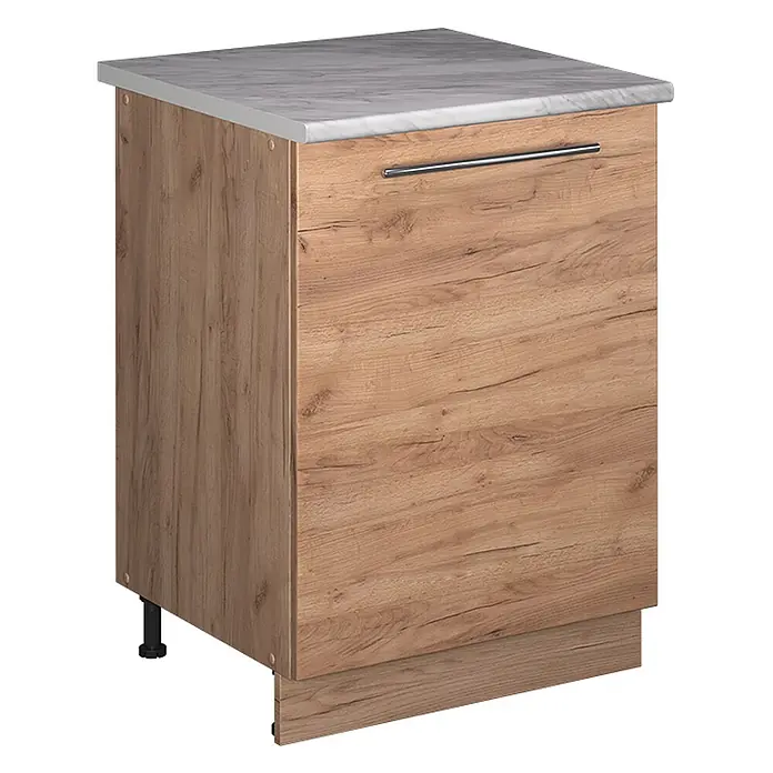 Küchenunterschrank Fame-Line 60 cm Goldkraft Eiche Art.-Nr. 65196 - 