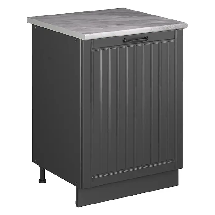 Spülenunterschrank Fame-Line 60 cm Dunkelgrau Art.-Nr. 63422 - 