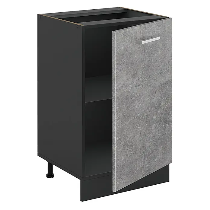 Küchenunterschrank R-Line 50 cm Beton Art.-Nr. 70196 - 