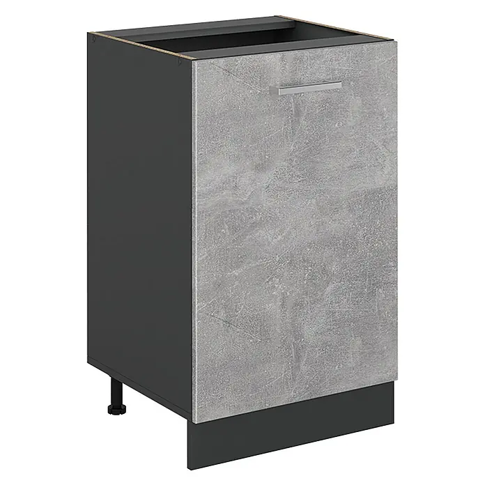 Küchenunterschrank R-Line 50 cm Beton Art.-Nr. 70195 - 