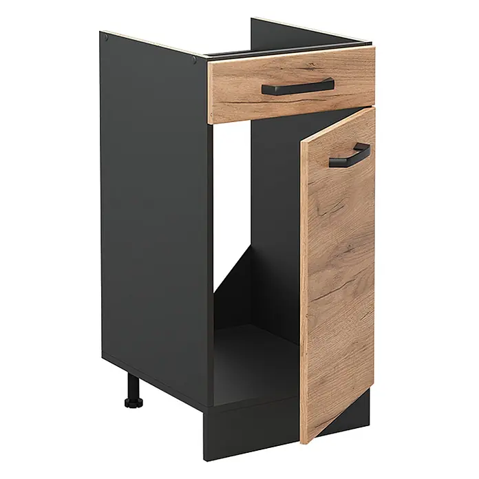 Küchenunterschrank R-Line 40 cm Goldkraft Eiche Art.-Nr. 61037 - 