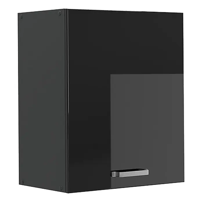 Hängeschrank R-Line 50 cm Schwarz Hochglanz Art.-Nr. 70041 - 