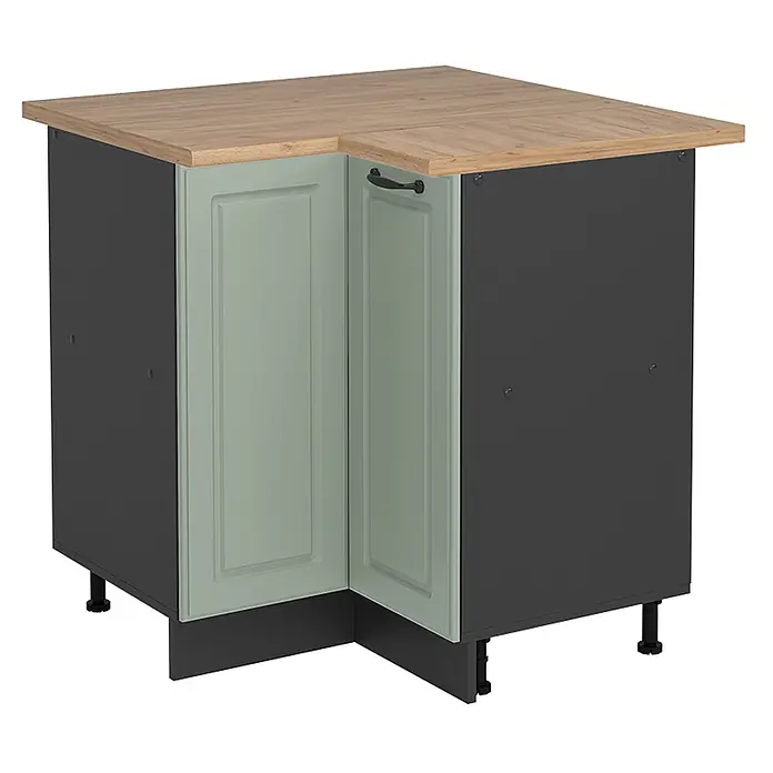 Eckunterschrank R-Line 75.6 cm Mint Landhaus Art.-Nr. 71158 - 
