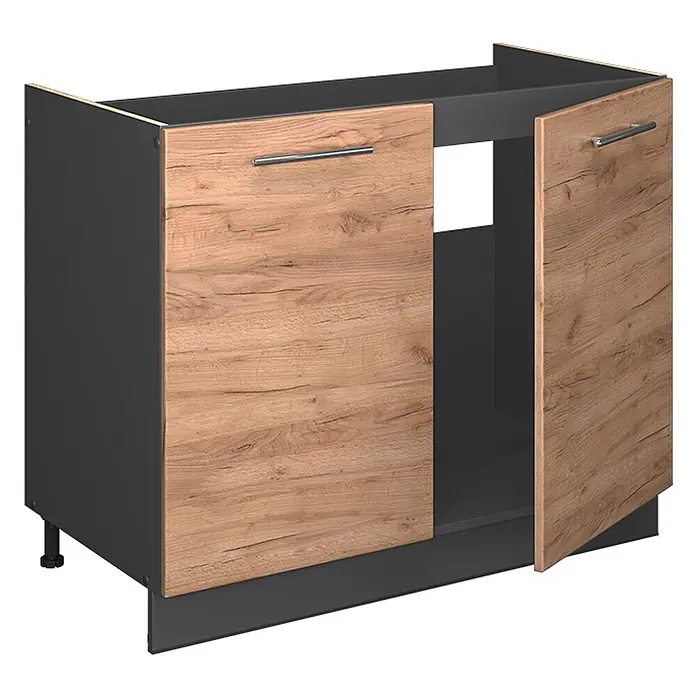 Spülenunterschrank Fame-Line 100 cm Goldkraft Eiche Art.-Nr. 61935 - 