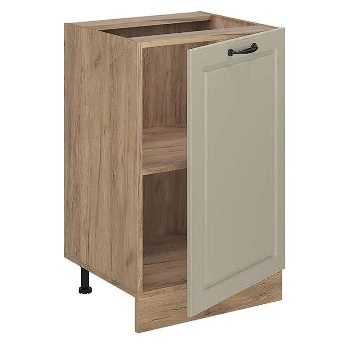 Küchenunterschrank R-Line 50 cm Sand Landhaus Art.-Nr. 72291 - 