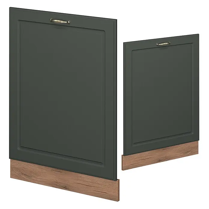 Geschirrspülblende Fame-Line 60 cm Grün-Gold Landhaus Art.-Nr. 55302 - 