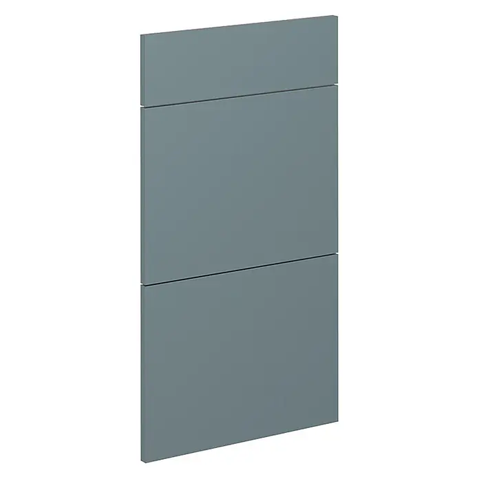 Küchenfront R-Line 39.6 cm Blau-Grau Art.-Nr. 40953 - 