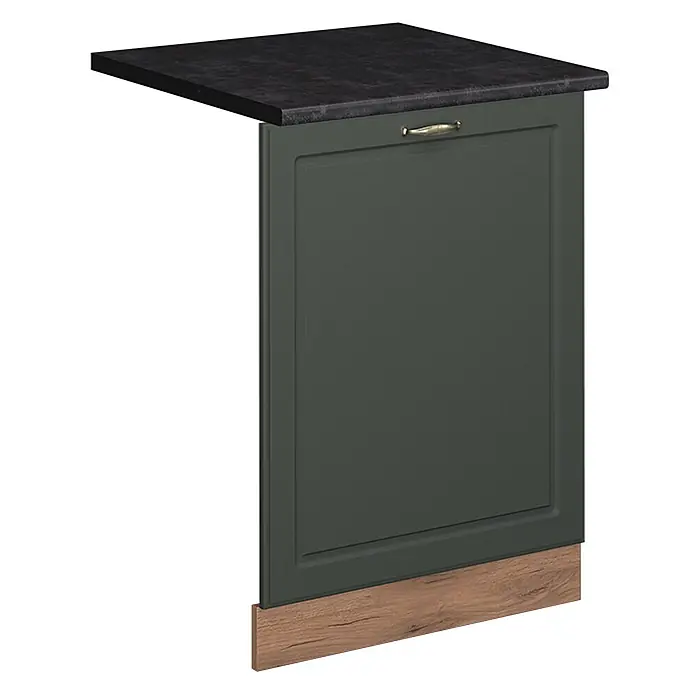 Geschirrspülblende Fame-Line 60 cm Grün-Gold Landhaus Art.-Nr. 55303 - 