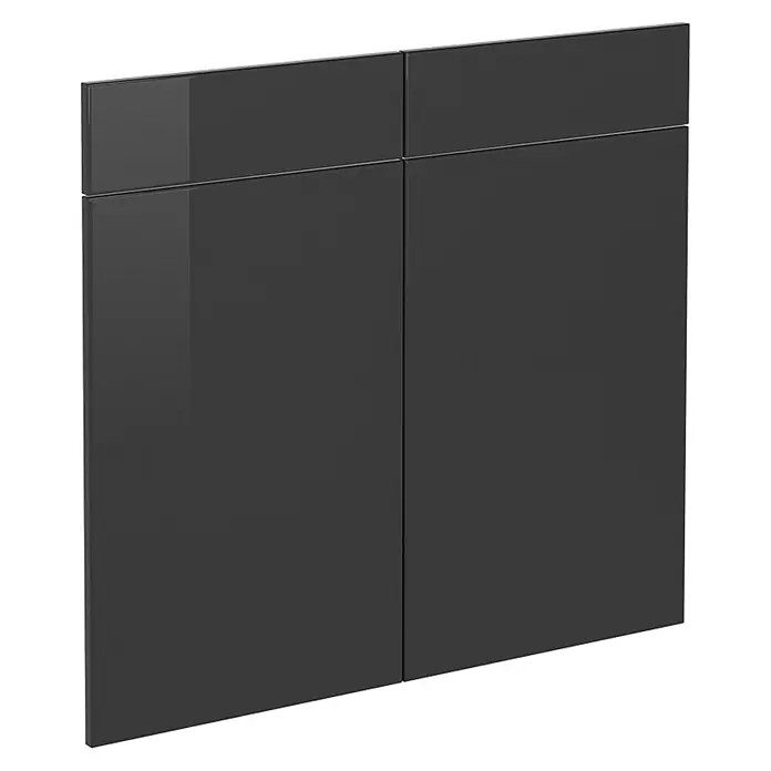 Küchenfront R-Line 79.2 cm Anthrazit Hochglanz Art.-Nr. 29208 - 
