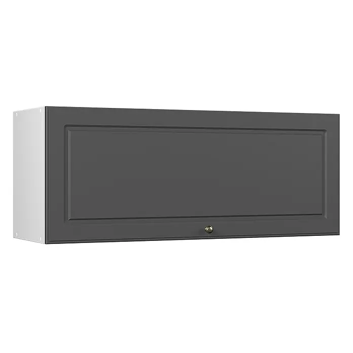 Hängeschrank Fame-Line 100 cm Anthrazit-Gold Landhaus Art.-Nr. 61559 - 