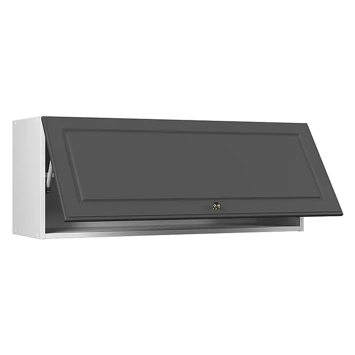 Hängeschrank Fame-Line 100 cm Anthrazit-Gold Landhaus Art.-Nr. 61559 - 