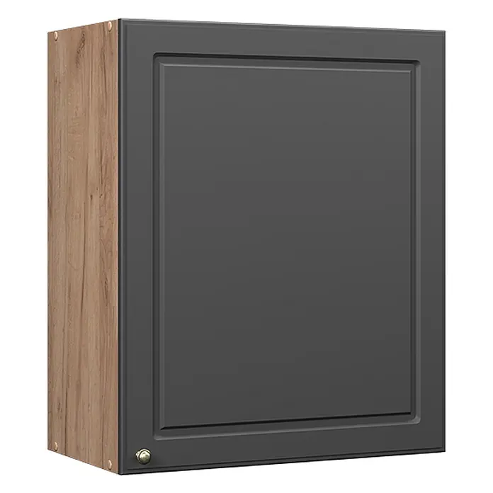 Hängeschrank Fame-Line 60 cm Anthrazit-Gold Landhaus Art.-Nr. 62851 - 