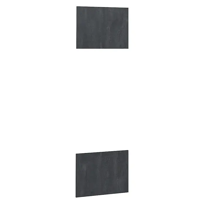 Küchenfront R-Line 59.6 cm Schwarz Beton Art.-Nr. 42825 - 