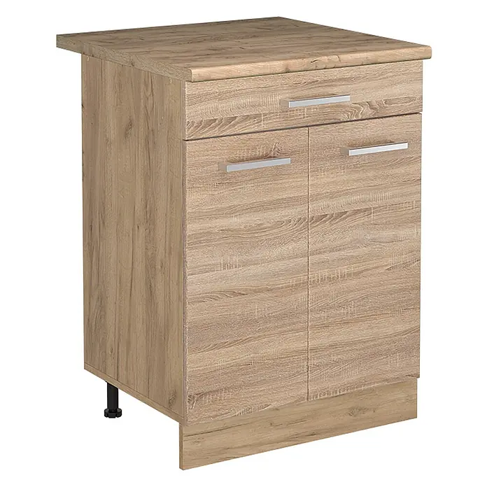 Küchenunterschrank R-Line 60 cm Sonoma Art.-Nr. 61224 - 