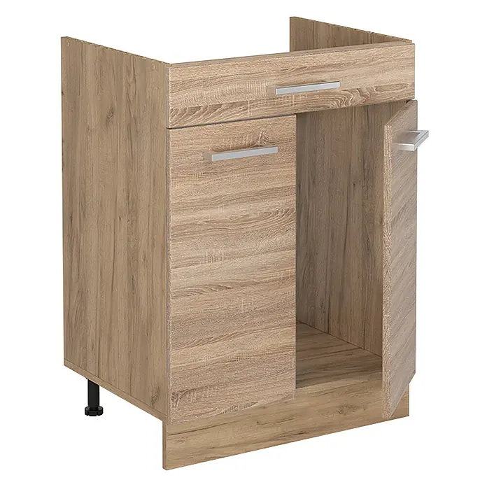 Küchenunterschrank R-Line 60 cm Sonoma Art.-Nr. 61222 - 