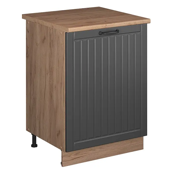 Spülenunterschrank Fame-Line 60 cm Dunkelgrau Art.-Nr. 63385 - 