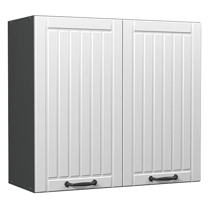 Hängeschrank Fame-Line 80 cm Weiß Landhaus Art.-Nr. 62809 - 