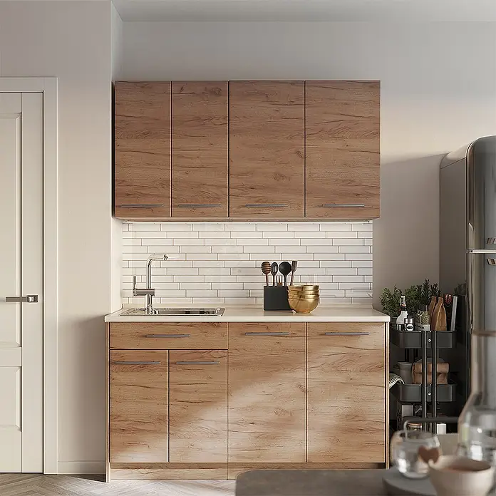 Hängeschrank Fame-Line 80 cm Goldkraft Eiche Art.-Nr. 62814 - 