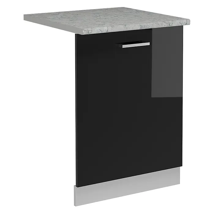 Geschirrspülblende R-Line 60 cm Schwarz Hochglanz Art.-Nr. 54957 - 