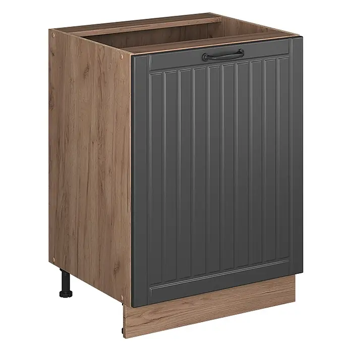 Küchenunterschrank Fame-Line 60 cm Dunkelgrau Art.-Nr. 65189 - 