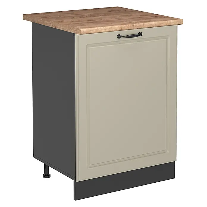 Küchenunterschrank R-Line 60 cm Sand Landhaus Art.-Nr. 72303 - 
