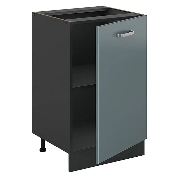 Küchenunterschrank R-Line 50 cm Blau-Grau Art.-Nr. 70260 - 