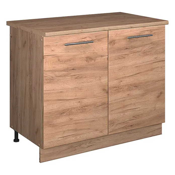 Spülenunterschrank Fame-Line 100 cm Goldkraft Eiche Art.-Nr. 61963 - 