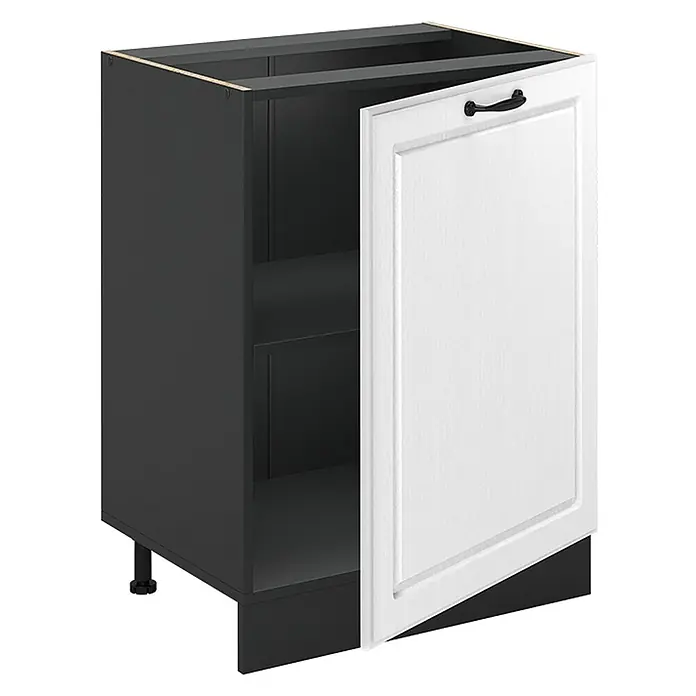 Küchenunterschrank R-Line 60 cm Weiß Landhaus Art.-Nr. 72055 - 