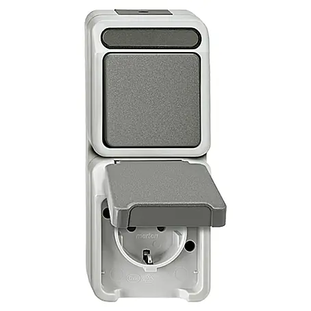 Merten Aquastar Schalterkombination MEG3495-8029