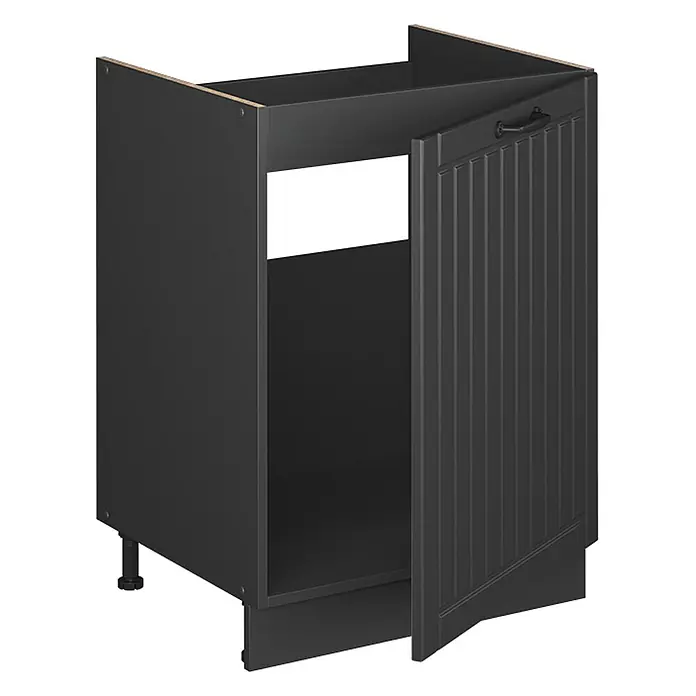 Spülenunterschrank Fame-Line 60 cm Dunkelgrau Art.-Nr. 63421 - 