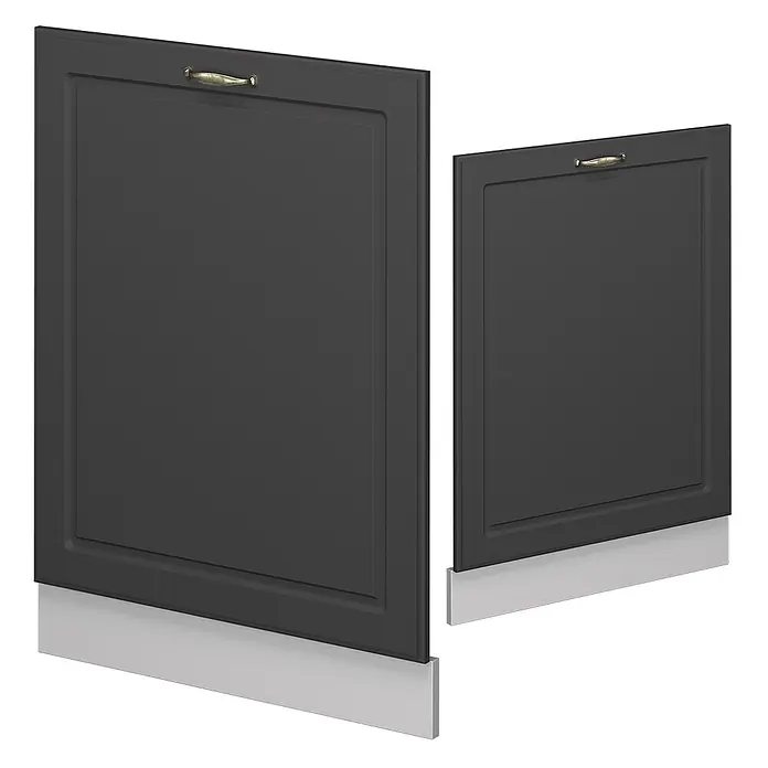Geschirrspülblende Fame-Line 60 cm Anthrazit-Gold Landhaus Art.-Nr. 55298 - 