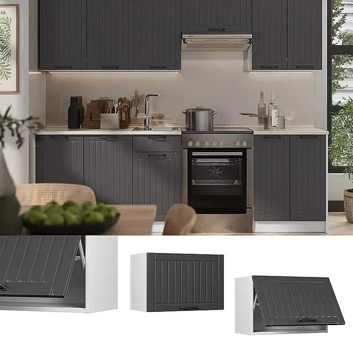 Hängeschrank Fame-Line 60 cm Dunkelgrau Art.-Nr. 61534 - 